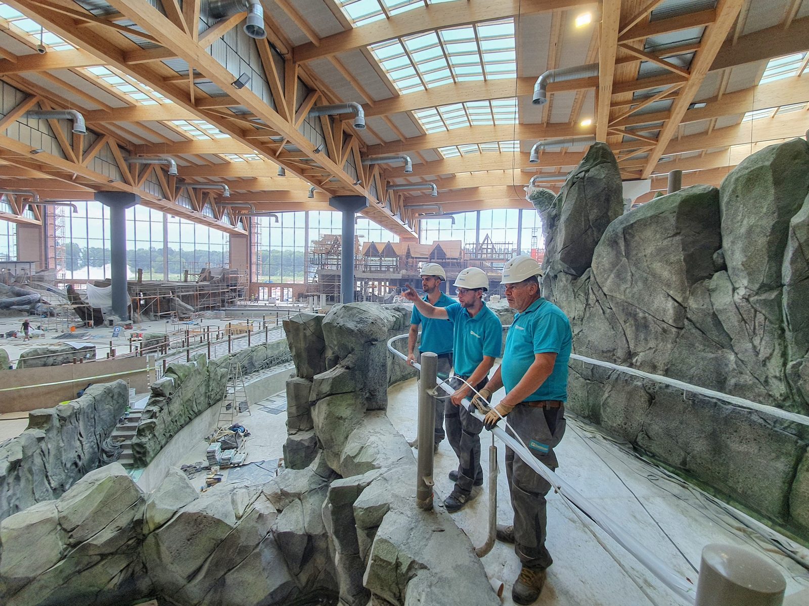 Zitzelsberger Team auf der Baustelle